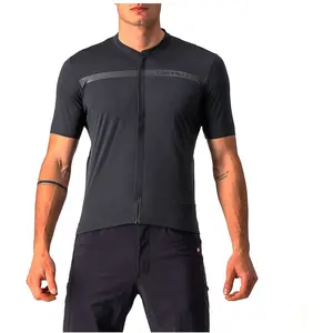Maillot Castelli Unlimited Allroad manche courte gris foncé - XS pas cher