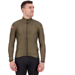 Castelli Aria Shell Jacket - Coupe-vent vélo homme Marron Vert XL