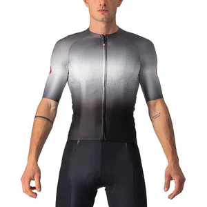 Castelli Aero Race 6.0 - Maillot vélo homme Noir / Gris Foncé XL pas cher