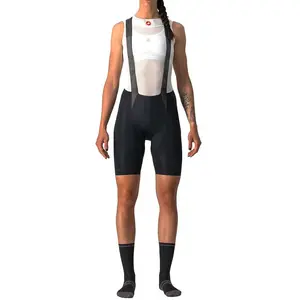 Comparateur de prix : Cuissard Castelli Free Aero Rosso Corsa noir gris foncé femme - L