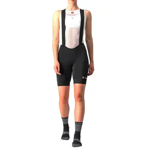 Comparateur de prix : Castelli - Women's Endurance Bibshort - Pantalon de cyclisme taille XS, noir