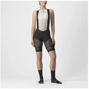 Comparateur de prix : Castelli Unlimited DT W Liner Bibshort - Cuissard vélo femme Black S