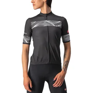 Maillot Castelli Fenice manche courte noir blanc gris femme - XLVendu paramazon