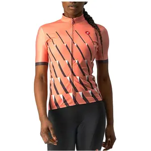 CASTELLI Femme Pendio Jersey T shirt, Blush/Dark Gray-white, L EU