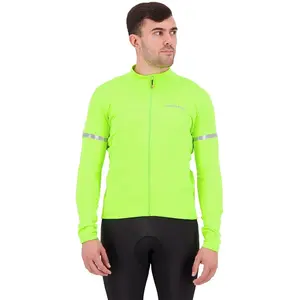 Comparateur de prix : Maillot Castelli Fondo 2 manche longue vert lime électrique argenté - M