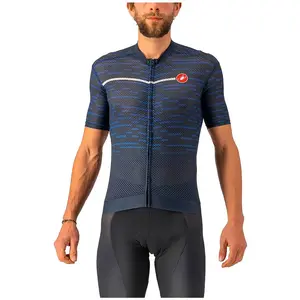 Comparateur de prix : CASTELLI 4522524-414 INSIDER JERSEY Men's T-shirt Savile Blue M