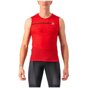 CASTELLI 4522525-611 Insider Sleeveless Men's T-Shirt Dark Red M