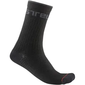 Paire de chaussettes castelli distanza 20 noir