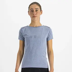 Sportful 1121088 GIARA W Tee Sweatshirt Women's Blue Sea S pas cher