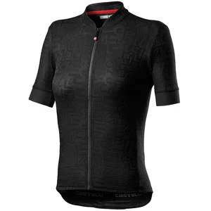 Comparateur de prix : Maillot Castelli Promessa Jacquard manche courte noir femme - M