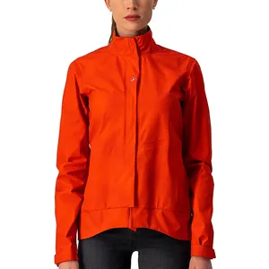 CASTELLI 4521538-656 COMMUTER W RFLX JKT Jacket Femme FIERY RED Taille S