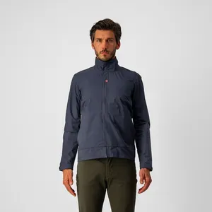 Castelli Commuter Reflex Jacket - Veste vélo homme Dark Steel Blue L pas cher