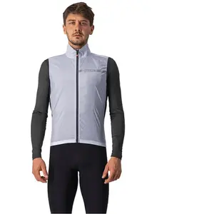 Castelli - Squadra Stretch Vest - Gilet de cyclisme taille XXL, gris