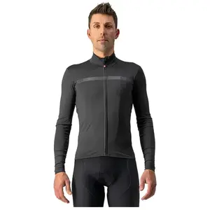CASTELLI 4521516-030 Pro Thermal Mid LS Jersey Sweatshirt Homme Dark Gray Taille XL