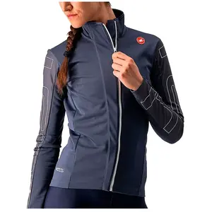 CASTELLI 4519539-070 TRANSITION W JACKET Women's Jacket Dark Steel Blue/Soft Pink XS