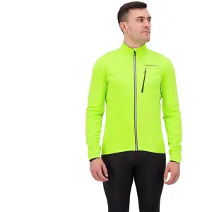 Veste Castelli Go GORE-TEX INFINIUM vert fluo gris foncé - M pas cher