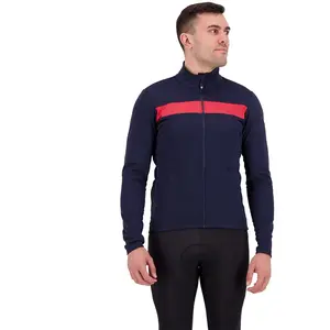 Veste Castelli Raddoppia 3 GORE-TEX INFINIUM bleu marine rouge réfléchissant - XXL pas cher