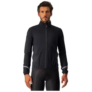 Veste fine imperméable Castelli Emergency 2 noir clair - M pas cher