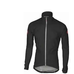 Veste Imperméable Castelli Emergency 2 Noir Clair, Taille L pas cher
