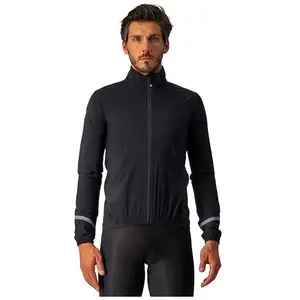 Comparateur de prix : Castelli Emergency 2 Rain Jacket - Veste imperméable homme Light Black XXL