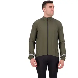 Comparateur de prix : Veste fine imperméable Castelli Emergency 2 vert foncé - XL