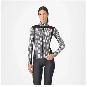 Comparateur de prix : Castelli Sfida 2 Jersey FZ - Maillot vélo femme Black / White S