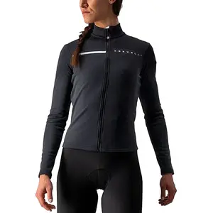Comparateur de prix : CASTELLI SINERGIA 2 Jersey FZ Sweatshirt Femme, Light Black/White, XS