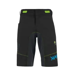 Comparateur de prix : Karpos Ballistic Evo Short - Short VTT homme Black / Ombre Blue / Green Fluo XS