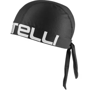 Castelli - Castelli Bandana - Bonnet de cyclisme taille One Size, gris/noir pas cher