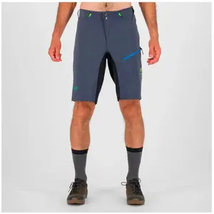Karpos Val Viola Shorts - Short randonnée homme Ombre Blue / Black / Green Fluo XL pas cher