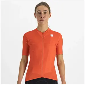 Sportful Flare Jersey - Maillot vélo femme Pompelmo XL