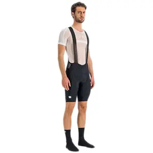 Sportful 1122010-171 Classic BIBSHORT Shorts Homme Black Ash Grey Taille M pas cher