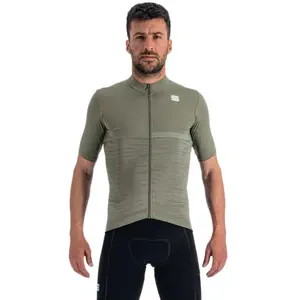 Maillot manches courtes sportful giara vert pas cher