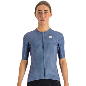Comparateur de prix : Sportful Checkmate Short Sleeve Jersey Bleu L Femme