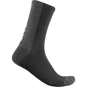 Castelli chaussettes bandito wool 18 noir pas cher