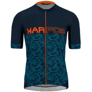 Comparateur de prix : Karpos Jump Jersey - Maillot VTT homme Outer Space / Moroccan Blue / Tangerine M