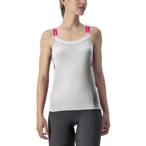 Comparateur de prix : CASTELLI 4523045-065 BAVETTE Top Women's T-Shirt Ivory/Persian Red S