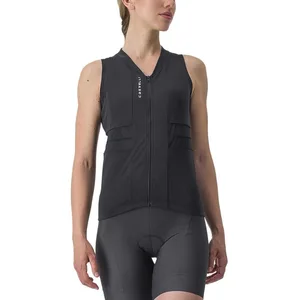 Comparateur de prix : CASTELLI 4523043-085 Anima 4 Sleeveless Women's T-Shirt Light Black/Ivory XS