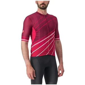 Comparateur de prix : CASTELLI 4523014-421 Speed Strada Jersey Men's T-Shirt Bordeaux/Persian Red M