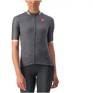 CASTELLI 4523041-030 PEZZI Jersey Women's T-Shirt Dark Gray L pas cher