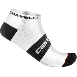 Comparateur de prix : Chaussettes Castelli Lowboy 2 blanc noir - XXL