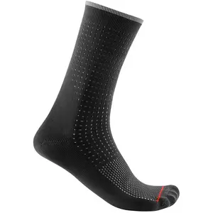 CASTELLI 4523093-010 PREMIO 18 SOCK Men's Socks Black XL pas cher