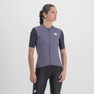 Sportful 1123025-456 Checkmate W JRS Femme Sweatshirt Galaxy Blue CHALCK Violet L pas cher