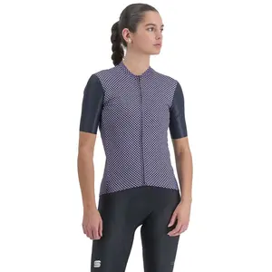 Sportful 1123025-456 Checkmate W JRS Femme Sweatshirt Galaxy Blue CHALCK Violet XL pas cher