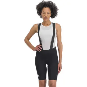 Cuissard court a bretelles femme sportful ultra noir pas cher