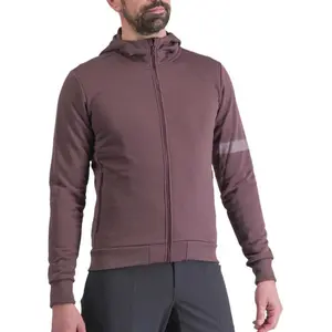Sportful 1121045-623 GIARA Hoodie Homme Sweatshirt Huckleberry L pas cher