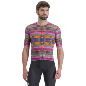 Sportful Glitch Short Sleeve Jersey Rose 2XL Homme pas cher