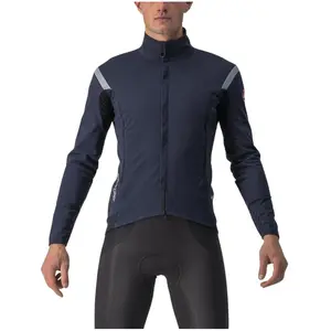 Veste Castelli Perfetto RoS 2 Rosso Corsa GORE-TEX INFINIUM  bleu foncé argent - M pas cher
