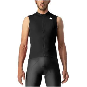 Castelli Entrata Vi Sleeveless Débardeur Black/Dark Gray-Ivory S pas cher