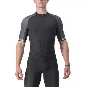 Castelli Entrata Vi - Maillot vélo homme Light Black / Dark Gray-Ivory LVendu parbobshop